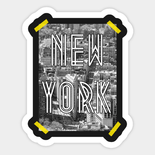 New York photo sticker or print? Sticker by astaisaseller